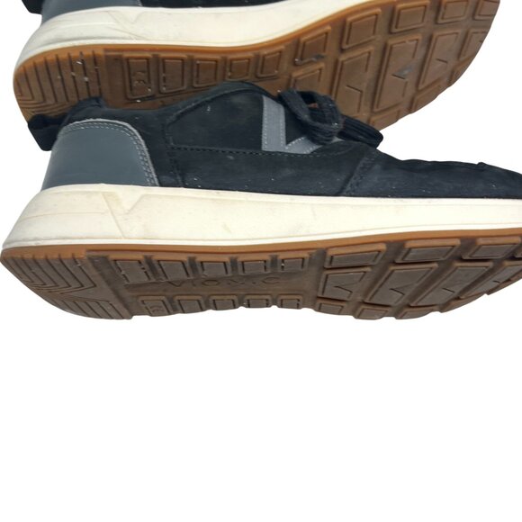 VIONIC BLACK LEATHER SNEAKERS WOMENS 7 ORTHOTIC ARCH SUPPORT CASUAL SHOES - Picture 14 of 16